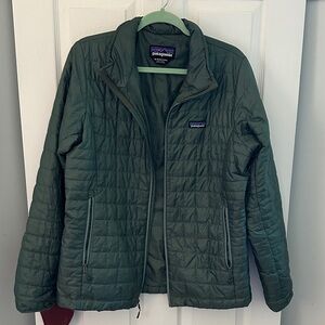 Patagonia Women's Forest Green Nano Puff Jacket
